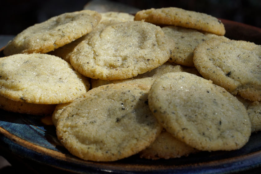 Earl Grey, Lemon & Lavender Cookies - Feathered Pipe Kitchen
